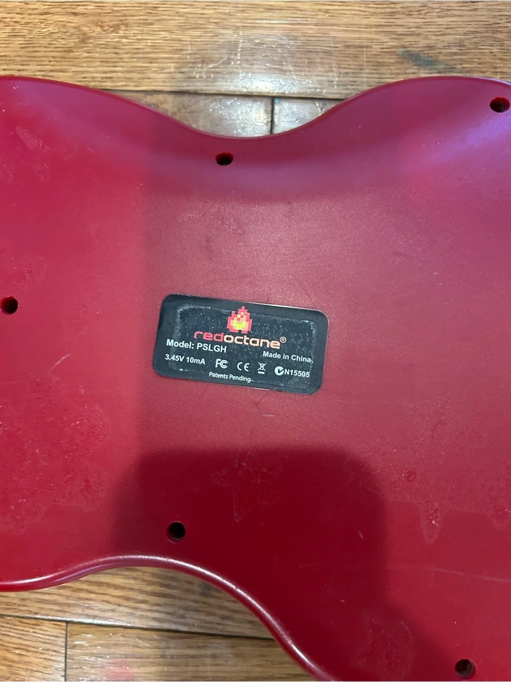 Guitar Hero RedOctane Gibson SG Wired Controller PS2 PlayStation 2 PSLGH Untest
